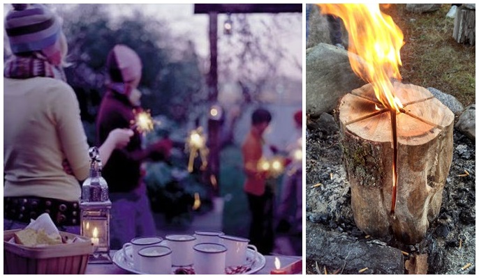 Bonfire with friends