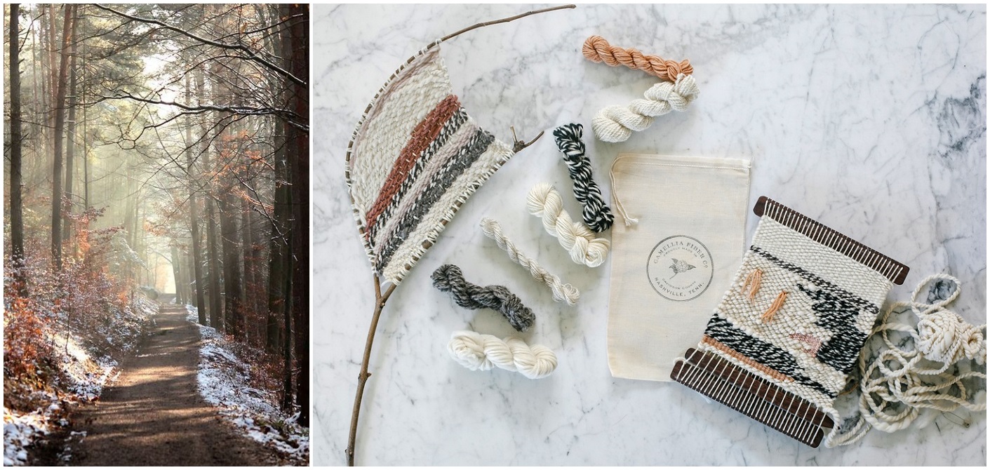Winter Hiking and Crafting
